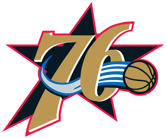 Philadelphia 76ers 1997-2008 Alternate Logo cricut iron on